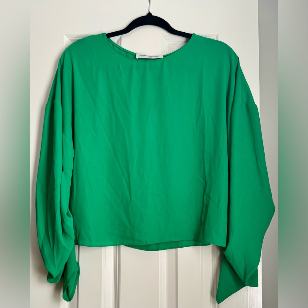 Amanda Uprichard Kelly Green Women's Top size small